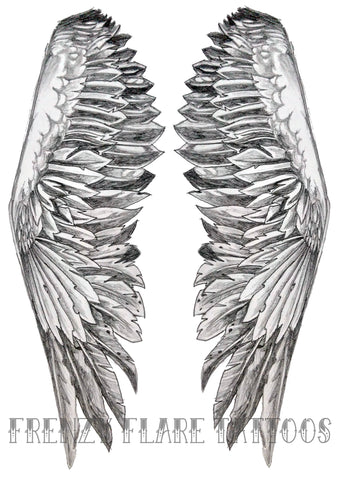 Wings Temporary Tattoo Cosplay