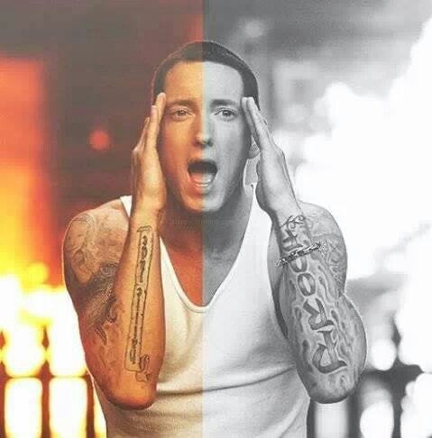 Eminem Temporary Tattoos for Costume
