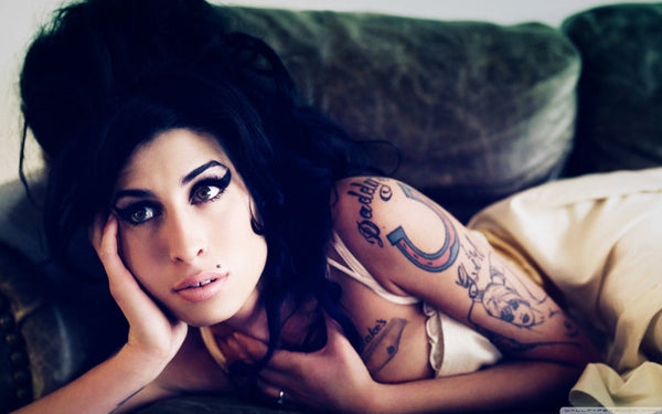 Amy Winehouse Temporary Tattoos for Costume