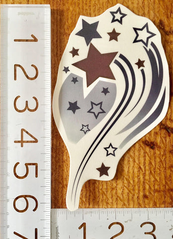 Bombshell Stargirl Temporary Tattoo Cosplay. 2 copies