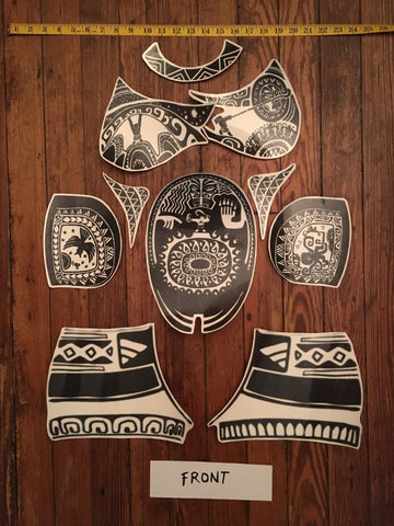 Maui Moana Custom Temporary Tattoos Made to Order