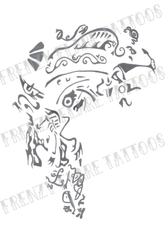 Ragnar Vikings Temporary Tattoos