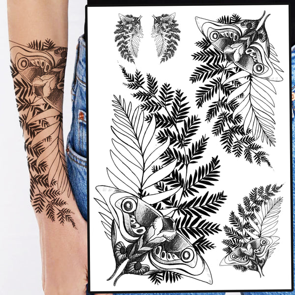 Fenbo Ellie Tattoos Last of Us 2 Waterproof Fake Temporary Tattoos Cosplay  Props Body Sticker Hand
