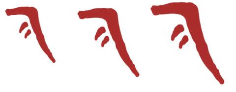 Sign of Cain Temporary Tattoos, Supernatural Halloween Costume Idea