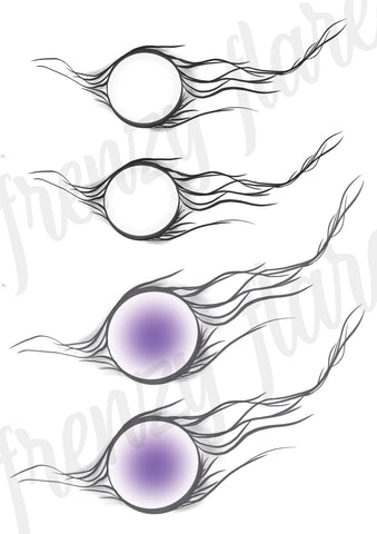 Gale bg3 Temporary Tattoos for Cosplayers, Halloween Costume Tattoos
