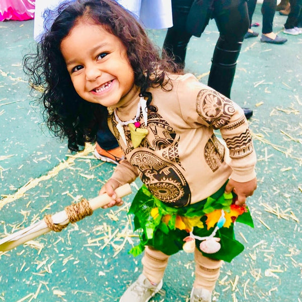 Iron On Transfer Maui Moana Halloween Costume DIY for Babies, Todlers, Kids of all ages and Adults