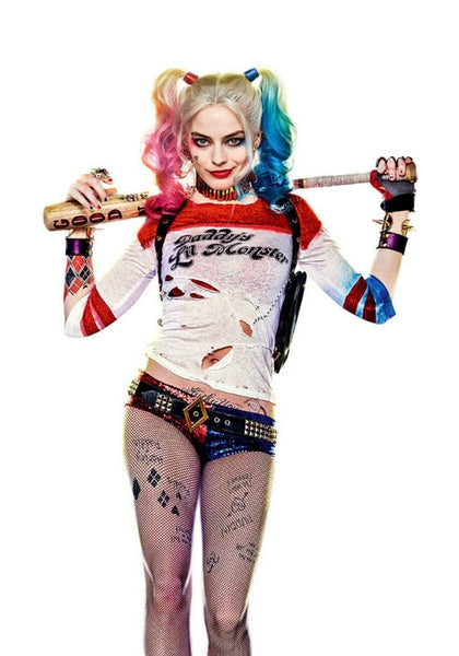 Harley Quinn Temporary Tattoos Suicide Squad Costume Cosplay