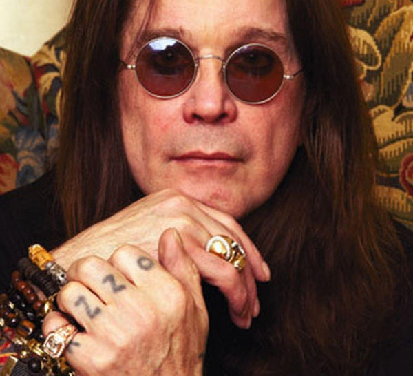 Ozzy Osbourne Knuckle Temporary Tattoos for Cosplayers