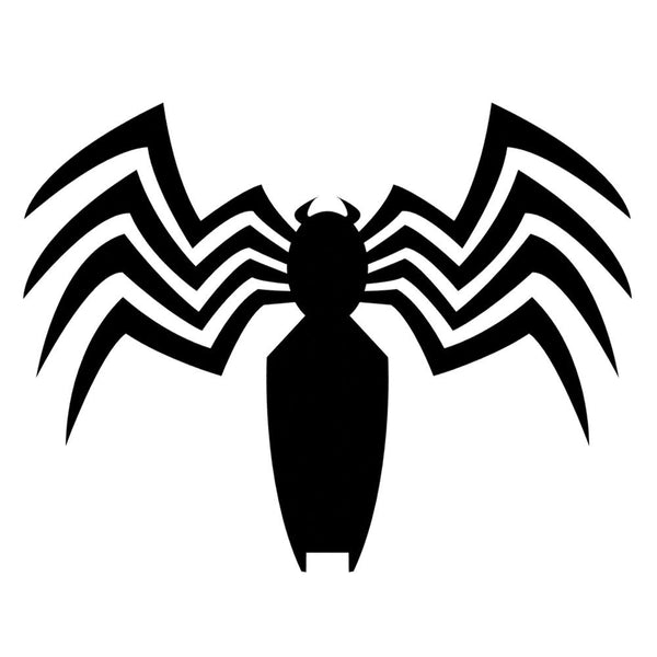 Venom Antihero Chest Temporary Tattoo for Cosplayers. Spider, bug