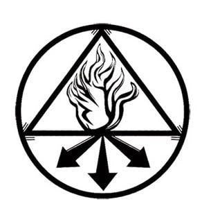 Constantine Arm Temporary Tattoos for Cosplayers. Red King Protection Symbol